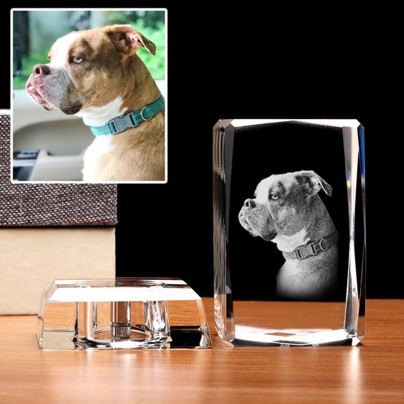 Personalized Laser Engraved Hologram Prism - Picture 5 of 7